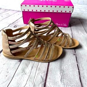 Olive & Edie Gladiator Sandal Size 4